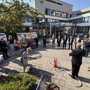 Übergabe der Kinder- & Jugendfeuerwehr Anhänger